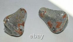 Chris Craft Vintage Boat Fender Cleats Set Of Two, Brass Wooden Boat Parts