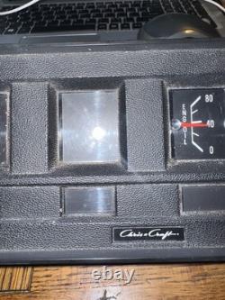 Chris Craft Vintage Gauge Cluster Panel Nos New Old Stock Marine Boat Part Rare