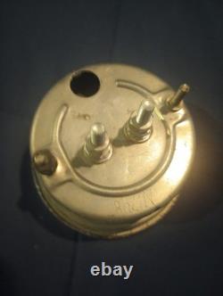 Chris Craft Wood Boat Amperes Gauge Vintage Collectable Original Part