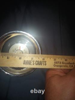 Chris Craft Wood Boat Amperes Gauge Vintage Collectable Original Part