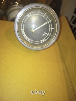Chris Craft Wood Boat Amperes Gauge Vintage Rare. Part