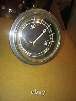 Chris Craft Wood Boat Amperes Gauge Vintage Rare. Part