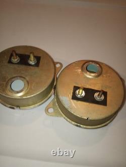 Chris Craft Wood Boat Amperes. Gauges Vintage Original Part Lot of 2 New NOS