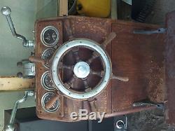 Chris craft boat helm captains station vintage