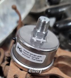 Clay Smith Direct fit 15lb PRESSURE GAUGE Liquid Filled MR HORSEPOWER Hot Rod W1 Clay Smith Direct fit 15lb PRESSURE GAUGE Liquid Filled MR HORSEPOWER Hot Rod W1