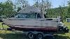 Completely Shot Vintage Boat Sitting For 18 Years Will It Run Can It Be Restored 1