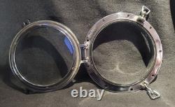 Cromed Bronze Marine Porthole Boat Port Hole Boat Parts Vintage Maritime Window