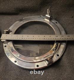 Cromed Bronze Marine Porthole Boat Port Hole Boat Parts Vintage Maritime Window