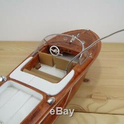 Dickie Rc Boat Bella Luisa Vintage 18 Remote Control Boat Untested For Parts