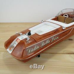 Dickie Rc Boat Bella Luisa Vintage 18 Remote Control Boat Untested For Parts