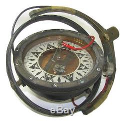Dirigo Eugene M. Sherman Antique 5 Gimbaled Ships Autopilot Compass 10100-1670