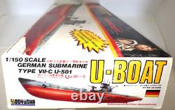 Doyusha 1/150 Old German Navy U-Boat 7C Type U-581 Motorized Model Kit Vintage