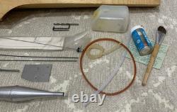 Dumas Atlas Van Lines Vintage Wooden Hydroplane Race Boat Kit, unfinished/parts Dumas Atlas Van Lines Vintage Wooden Hydroplane Race Boat Kit, unfinished/parts