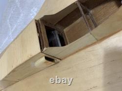 Dumas Atlas Van Lines Vintage Wooden Hydroplane Race Boat Kit, unfinished/parts