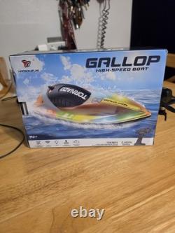 Estate find vintage LARGE RC racing boat