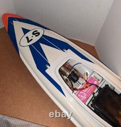 Estate find vintage LARGE RC racing boat