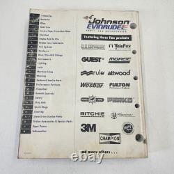 Evinrude Johnson Master Parts Price Books Lot 12 Vintage Outboard Motors Boat