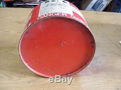 Explosafe Vtg 2.5 Gal Gas Metal Container Safety Anti-Explosion System 10L