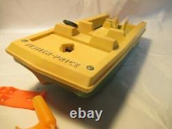 Fisher Price Sea Explorer Toy Boat Vintage 1976 Parts Missing Free USA Shipping