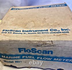 Floscan Fuel Gas Monitor Parts Vintage NO model number on Box Boat Yacht Gas