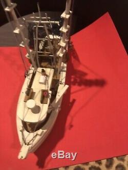 Folk ArtWood Toy Boats Vintage Old Fishing Boat Parts Wear Made And Put Together