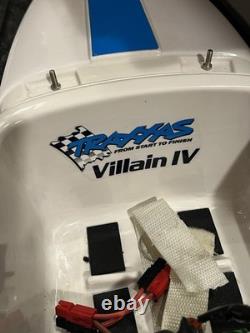 For Parts Repair Traxxas Villain IV Chaparral Vintage RC Boat Incomplete Descr