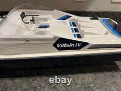 For Parts Repair Traxxas Villain IV Chaparral Vintage RC Boat Incomplete Descr
