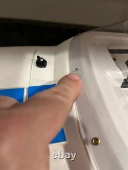 For Parts Repair Traxxas Villain IV Chaparral Vintage RC Boat Incomplete Descr