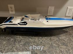 For Parts Repair Traxxas Villain IV Chaparral Vintage RC Boat Incomplete Descr For Parts Repair Traxxas Villain IV Chaparral Vintage RC Boat Incomplete Descr