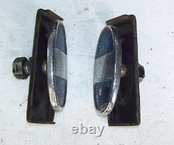 Ford Model A 1928 1929 Chrome Rear Bumpers Pair Nice