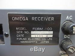 Furuno FORM-100 Vintage Omega Receiver with Cable 004-310-440-00