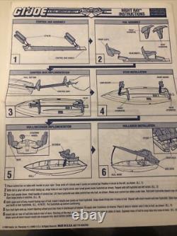 GI Joe 1985 Night Force Night Ray Instructions Vintage Part TRU Exclusive