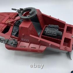 GI Joe Vintage 1985 Cobra Moray Hydrofoil Boat with Driver Lamprey + Gun and Parts