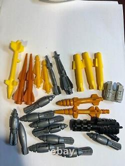 GI Joe Vintage LOT LOADS OF PARTS LEGS, ARMS VEHICLES CANNON PLANE AND BOATS