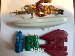 GI Joe Vintage LOT LOADS OF PARTS LEGS, ARMS VEHICLES CANNON PLANE AND BOATS