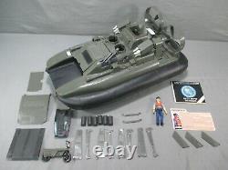 GI Joe WHALE Hovercraft with CUTTER Parts lot Vintage 1984