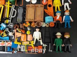 G 312 Playmobil vintage Lot figures parts accessories MASSIVE pile boats +