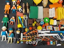 G 312 Playmobil vintage Lot figures parts accessories MASSIVE pile boats +