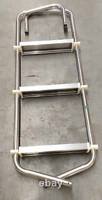 Garelick Marine 3 Step Ladder 18130 for Boats Classic Vintage for Parts Only