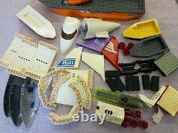 Genuine Lego Boat & Plane Parts Bundle Wing Cockpit Hull Ship Fuselage Weight