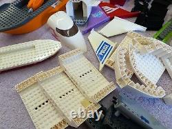 Genuine Lego Boat & Plane Parts Bundle Wing Cockpit Hull Ship Fuselage Weight