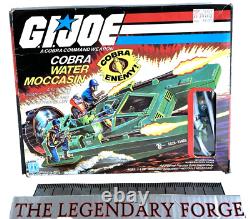 Gi Joe Cobra Water Moccasin 1984 Vintage 100% Complete Box & inserts Outstanding