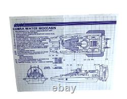 Gi Joe Cobra Water Moccasin 1984 Vintage 100% Complete Box & inserts Outstanding