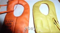 Gi Joe Vintage Action Figure Parts 1964 Life Boat Jacket Flippers Usn Bag