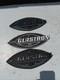 Glastron Boat Name Plate Placard Emblem Pair Vintage Marine Parts