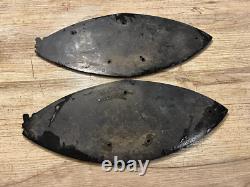 Glastron boat name plate placard emblem pair Vintage marine parts