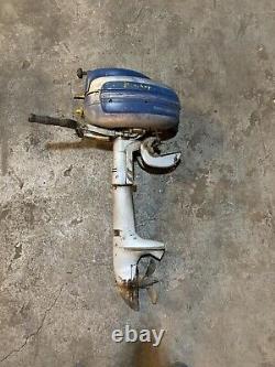 Goodyear Seabee 5hp collectible 1950 outboard motor vintage boat parts