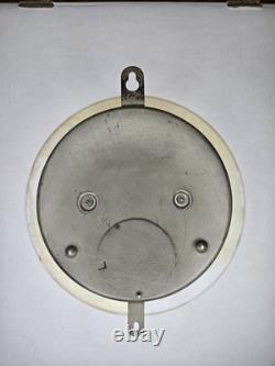 Gustav Becker Porcelain Wall Clock Dutch Boat Ocean Lighthouse PARTS OR REPAIR