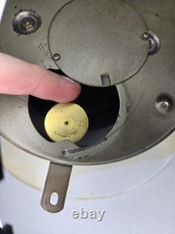 Gustav Becker Porcelain Wall Clock Dutch Boat Ocean Lighthouse PARTS OR REPAIR