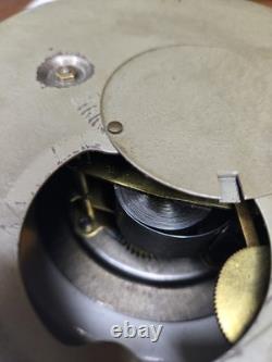 Gustav Becker Porcelain Wall Clock Dutch Boat Ocean Lighthouse PARTS OR REPAIR